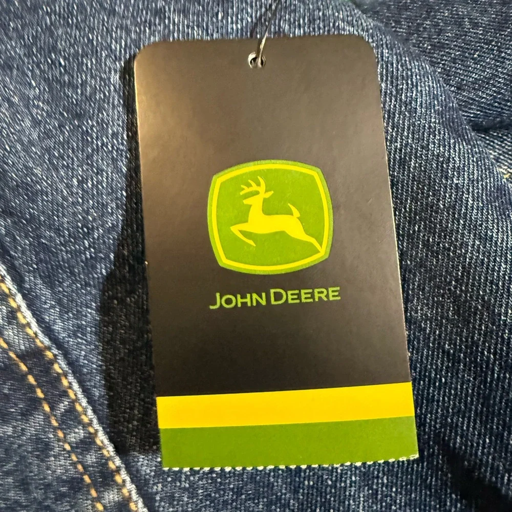 John Deere Blue Denim Kids Jacket - Picture 3 of 8